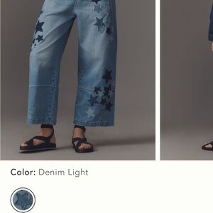 The Izzie Relaxed Pull-On Barrel Jeans by Pilcro from Anthropologie